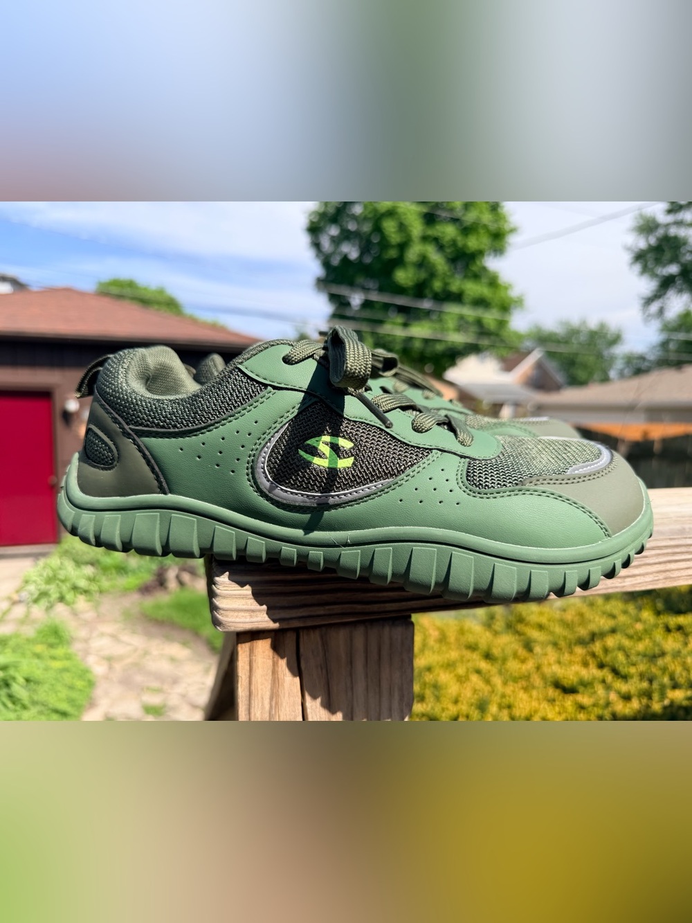 Hobibear green shoes size 42 super clean well made wide ! - Picture 4 of 16